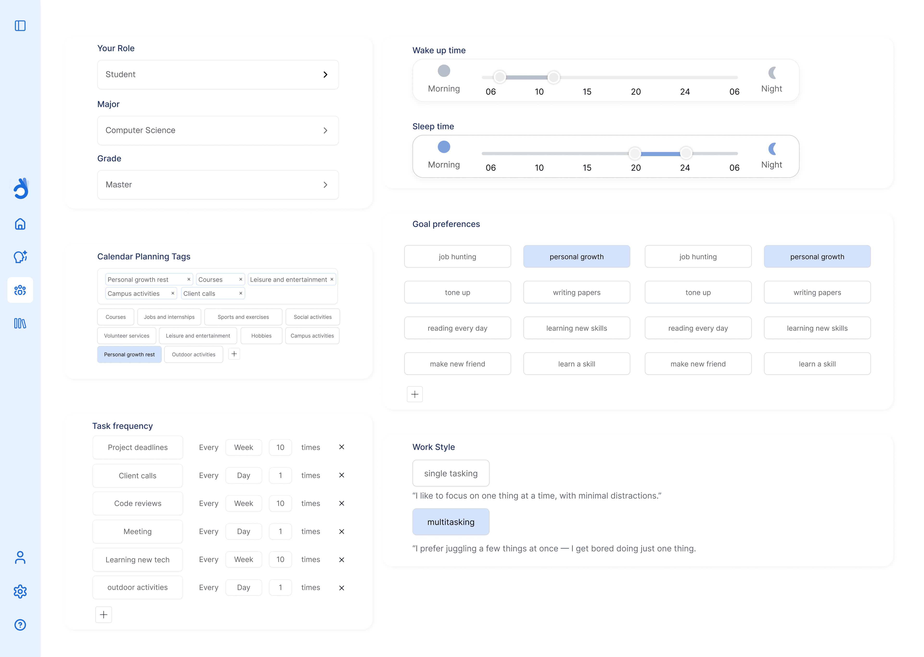 People Manager Interface