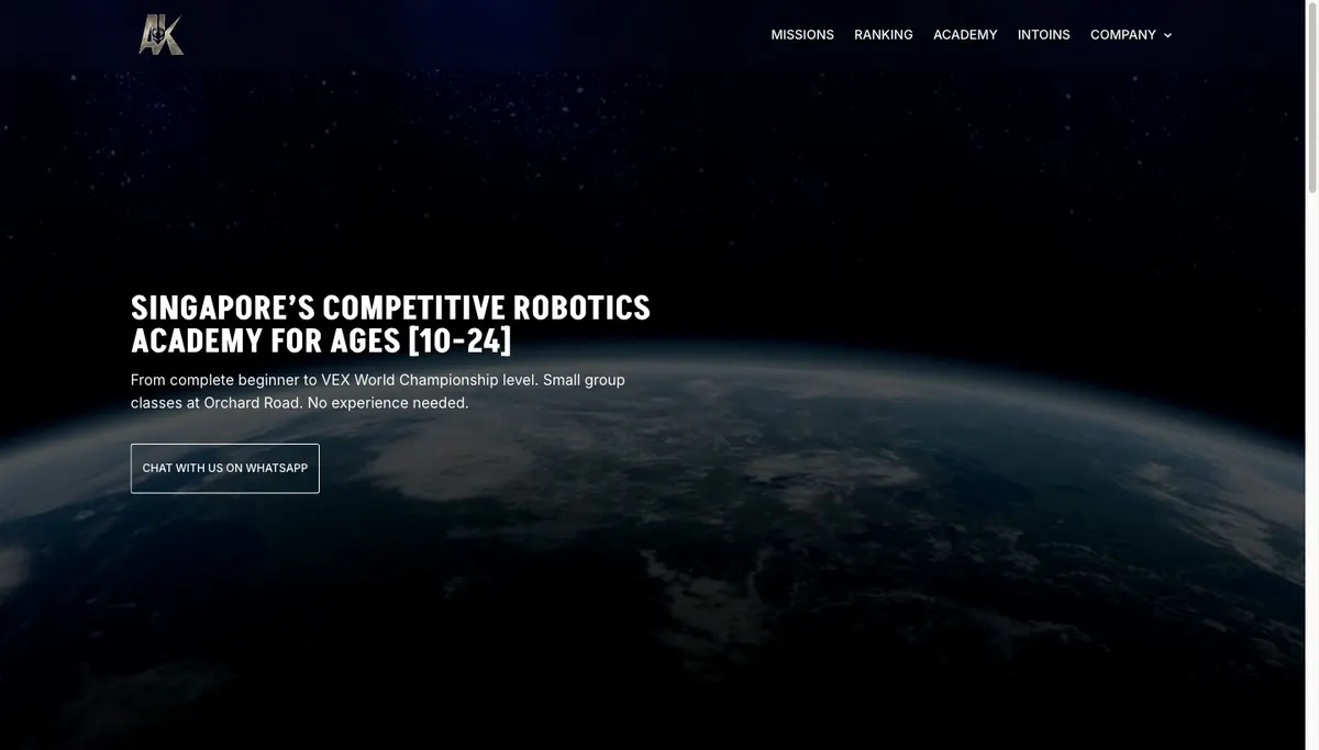AK Robotics — Robotics · Brand site