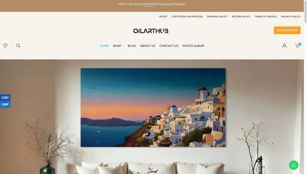 oilarthub — Home toys · Brand site