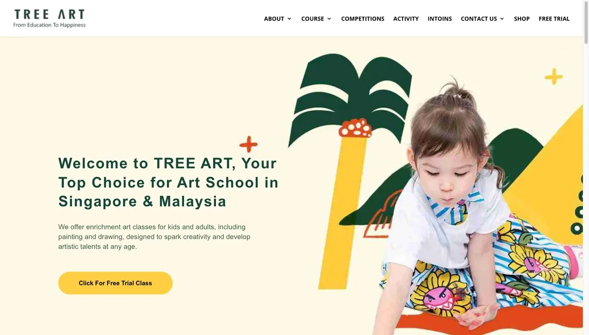 TreeArt — Art education · Site + Social